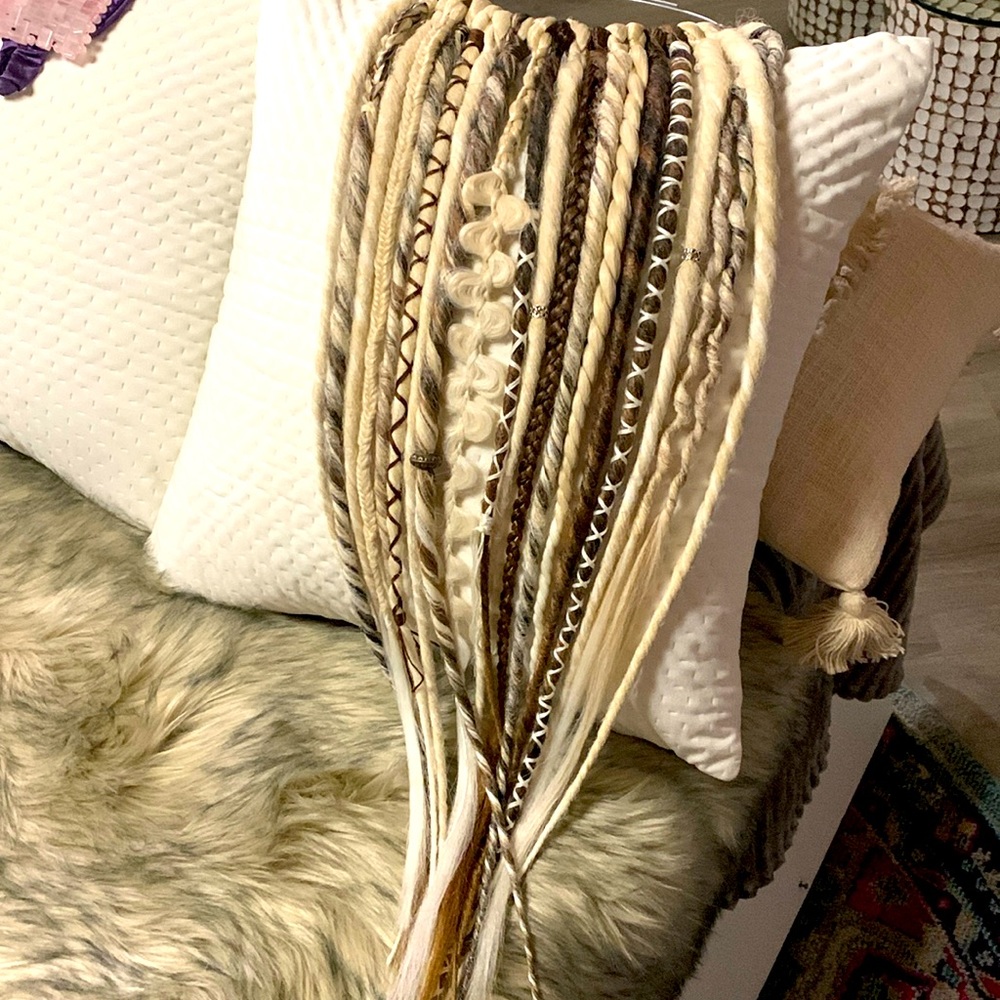 SOLD DREADLOCKS Braid-In Lock Extensions